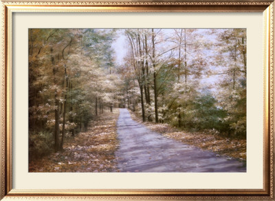 Autumn Path by Diane Romanello Pricing Limited Edition Print image