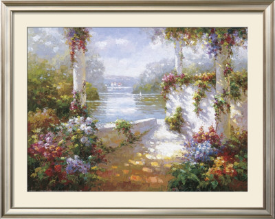 Lakeside Pergola by Elan Pricing Limited Edition Print image