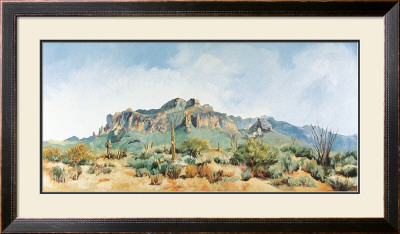 Superstition Mountain by Charlotte Klingler Pricing Limited Edition Print image