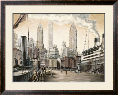 Departure, New York by Matthew Daniels Pricing Limited Edition Print image