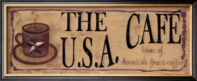 The Usa Cafe by Kim Klassen Pricing Limited Edition Print image
