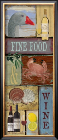 Fine Food And Wine by Martin Wiscombe Pricing Limited Edition Print image