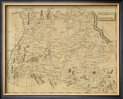 Germany South, C.1812 by Aaron Arrowsmith Pricing Limited Edition Print image