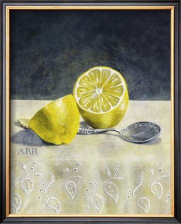 Cut Lemon With Spoon by Alison Rankin Pricing Limited Edition Print image
