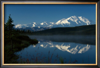 Mt. Mckinnley, Wonderlake, Alaska by Charles Glover Pricing Limited Edition Print image