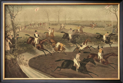 The Grand Steeple Chase Iii by Francis Calcraft Turner Pricing Limited Edition Print image