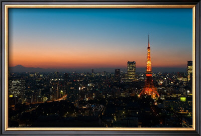 Tokyo Tower: Evening I by Takashi Kirita Pricing Limited Edition Print image