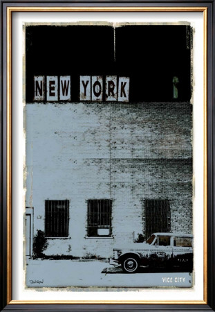New York, Vice City In Grey by Pascal Normand Pricing Limited Edition Print image