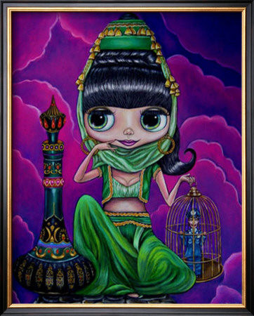 Green Genie by Blonde Blythe Pricing Limited Edition Print image