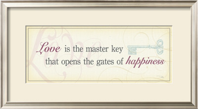 Love Is The Master Key by Alain Pelletier Pricing Limited Edition Print image