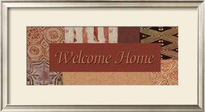 Words To Live By, Welcome Home by Marilu Windvand Pricing Limited Edition Print image