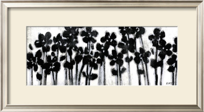 Black Flowers On White Ii by Norman Wyatt Jr. Pricing Limited Edition Print image