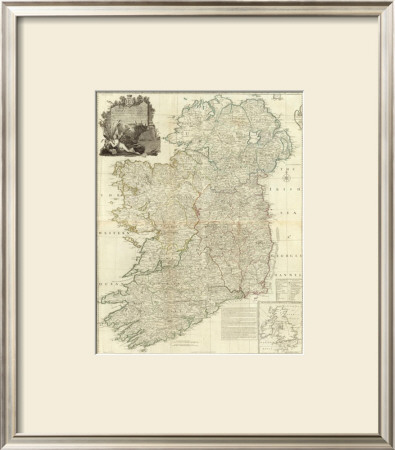 Composite: Ireland, C.1790 by John Rocque Pricing Limited Edition Print image
