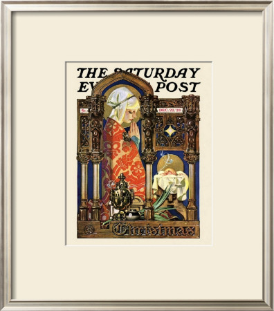 Madonna And Child, C.1928 by Joseph Christian Leyendecker Pricing Limited Edition Print image