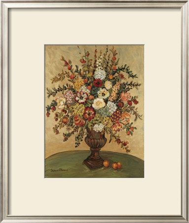 Flowers In Vase by Suzanne Etienne Pricing Limited Edition Print image