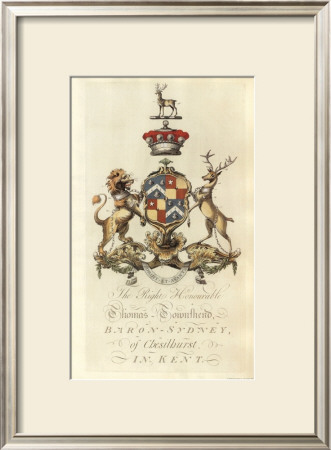 Townshend Crest by Thomas Townshend Pricing Limited Edition Print image