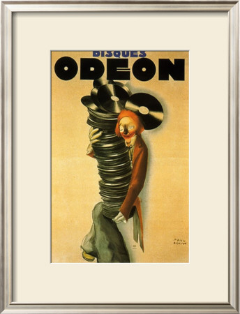 Disques Odeon, C.1932 by Paul Colin Pricing Limited Edition Print image
