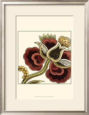 Paprika Floral I by June Erica Vess Pricing Limited Edition Print image