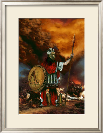Ares, God Of War by Howard David Johnson Pricing Limited Edition Print image