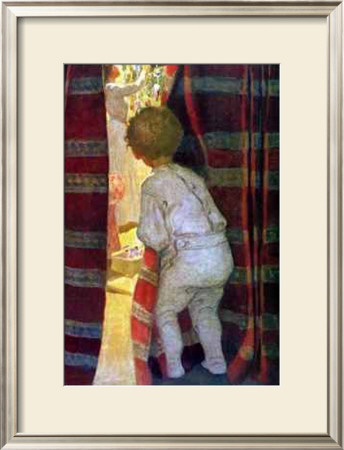 Peeping Into The Parlor by Jessie Willcox-Smith Pricing Limited Edition Print image