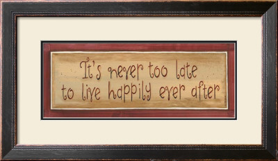 It's Never Too Late by Karen Tribett Pricing Limited Edition Print image
