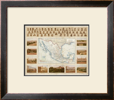 Carta Politica, C.1885 by Antonio Garcia Cubas Pricing Limited Edition Print image