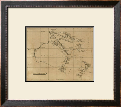 Australasia, C.1812 by Aaron Arrowsmith Pricing Limited Edition Print image