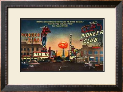 Atomic City At Night by Ken Brown Pricing Limited Edition Print image