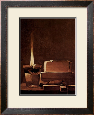 Kerze Und Bucher Candlelight Study by Georges De La Tour Pricing Limited Edition Print image