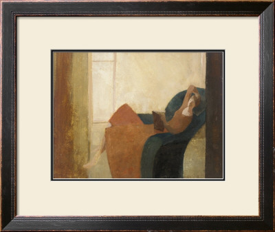 Pink Light, Orange Dress by David Brayne Pricing Limited Edition Print image