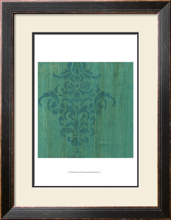 Verdigris Damask I by J. Holland Pricing Limited Edition Print image