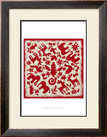 Folk Story In Red by Chariklia Zarris Pricing Limited Edition Print image