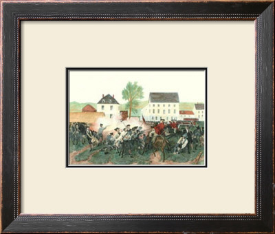 Battle Of Lexington by Alonzo Chappel Pricing Limited Edition Print image