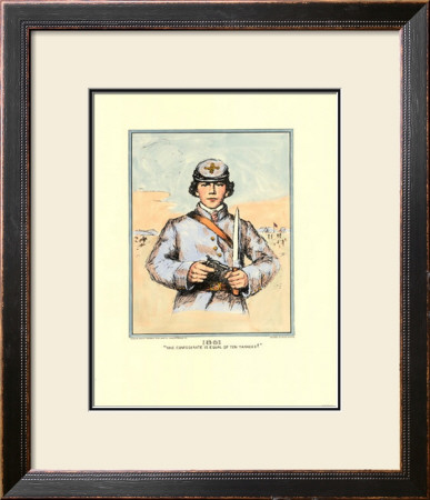 One Confederate Is Equal To Ten Yankees! by David Silvette Pricing Limited Edition Print image