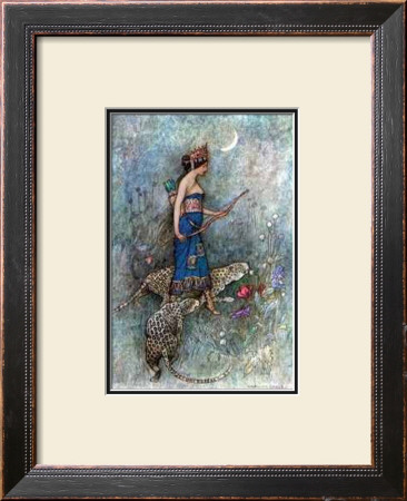 Zenobia, Queen Of Palmyria by Warwick Goble Pricing Limited Edition Print image