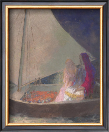 The Barque, C.1902 by Odilon Redon Pricing Limited Edition Print image