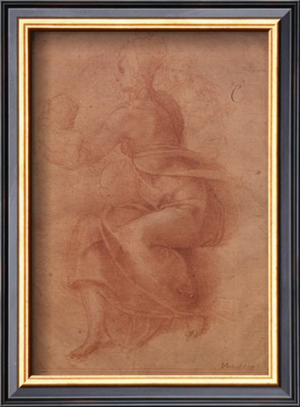 Seated Virgin Holding Child by Michelangelo Buonarroti Pricing Limited Edition Print image