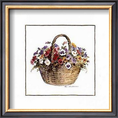 Pansies by Rosalind Oesterle Pricing Limited Edition Print image