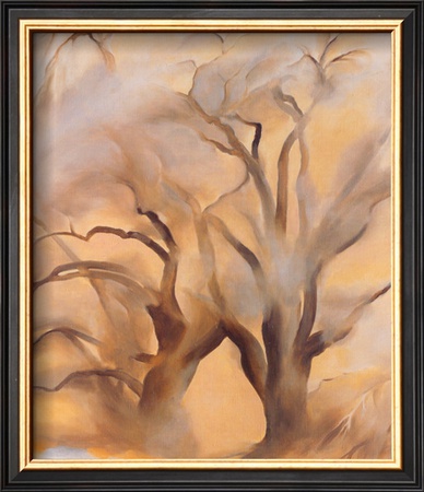 Winter Cottonwoods by Georgia O'keeffe Pricing Limited Edition Print image