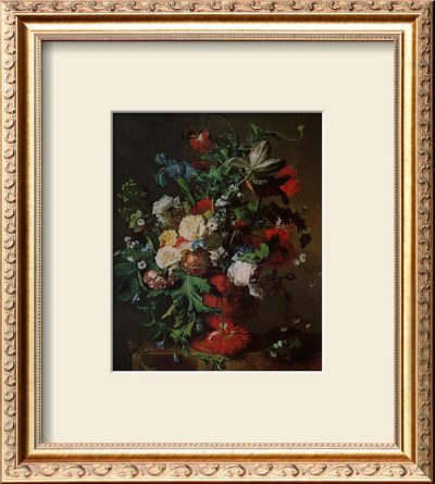 Flowers In An Urn by Jan Van Huysum Pricing Limited Edition Print image