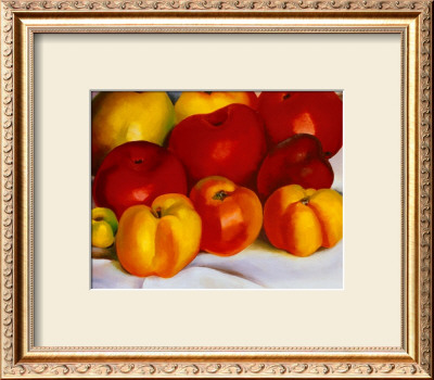 Apple Family Ii, C. 1920 by Georgia O'keeffe Pricing Limited Edition Print image