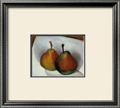 Two Pears, 1921 by Georgia O'keeffe Pricing Limited Edition Print image