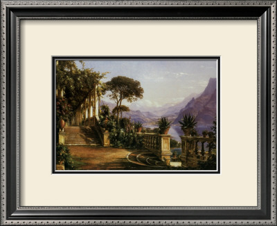 Lodge On Lake Como by Carl Frederic Aagaard Pricing Limited Edition Print image