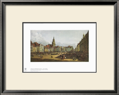 Dresden, The Old Market From The Castle Street by Bernardo Bellotto Pricing Limited Edition Print image