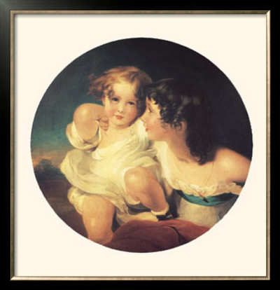 Portrait Des Enfants De Charles B. Calmady by Thomas Lawrence Pricing Limited Edition Print image