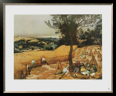 Summer, The Harvesters by Pieter Bruegel The Elder Pricing Limited Edition Print image