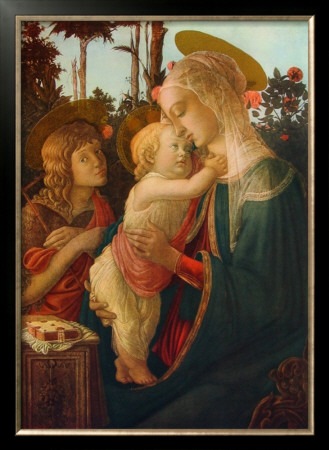 Madonna And Child With St. John by Sandro Botticelli Pricing Limited Edition Print image