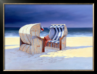 Beach Chairs I by Sigurd Schneider Pricing Limited Edition Print image