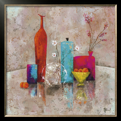 Inside With Turquoise Vase by Veronique Mansart Pricing Limited Edition Print image