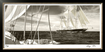 Schooners Crossing by Cory Silken Pricing Limited Edition Print image